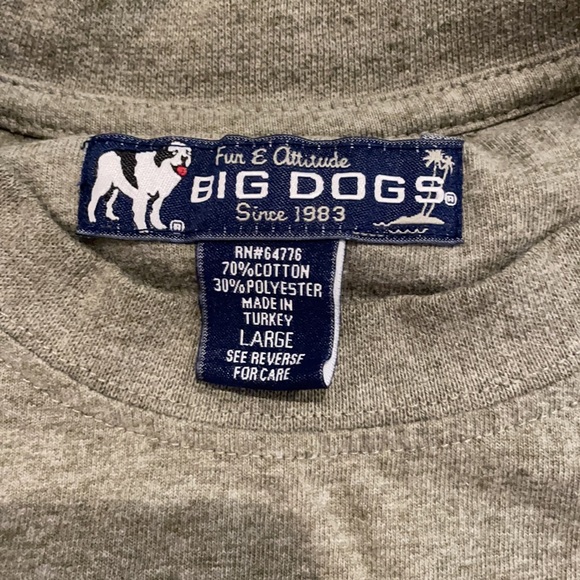 NWOT BIG DOGS Tee Shirt - Picture 3 of 3